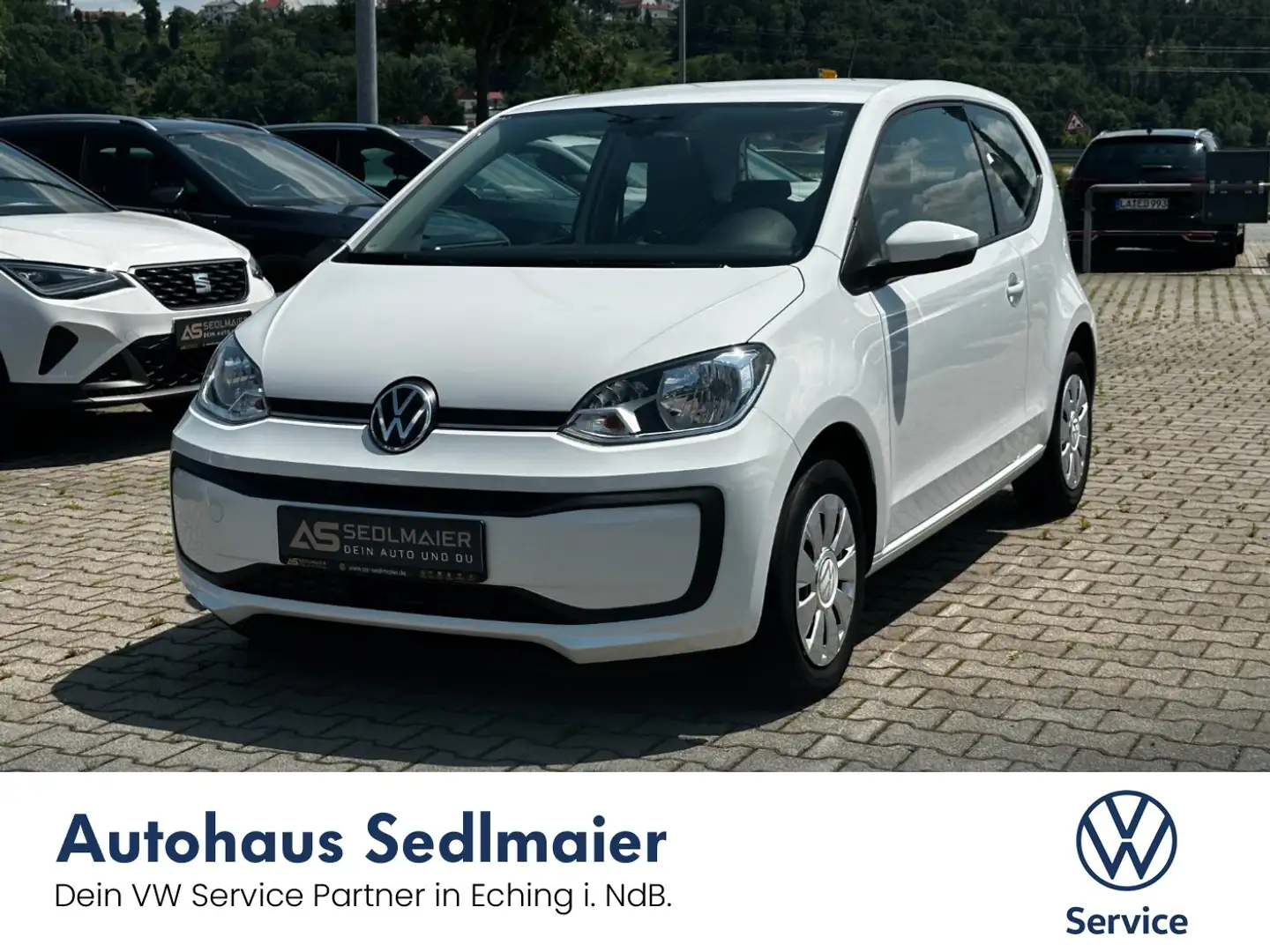Volkswagen up! 1.0 Bluetooth|KlimaAuto|Berganfahrhilfe|USB Blanco - 2