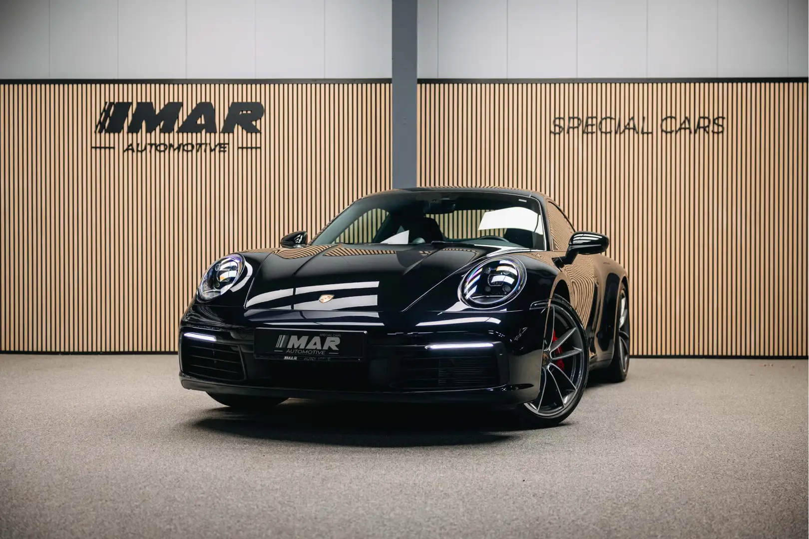 Porsche 992 3.0 Carrera 4 | Sport chrono | verwarmde en verkoe Noir - 1