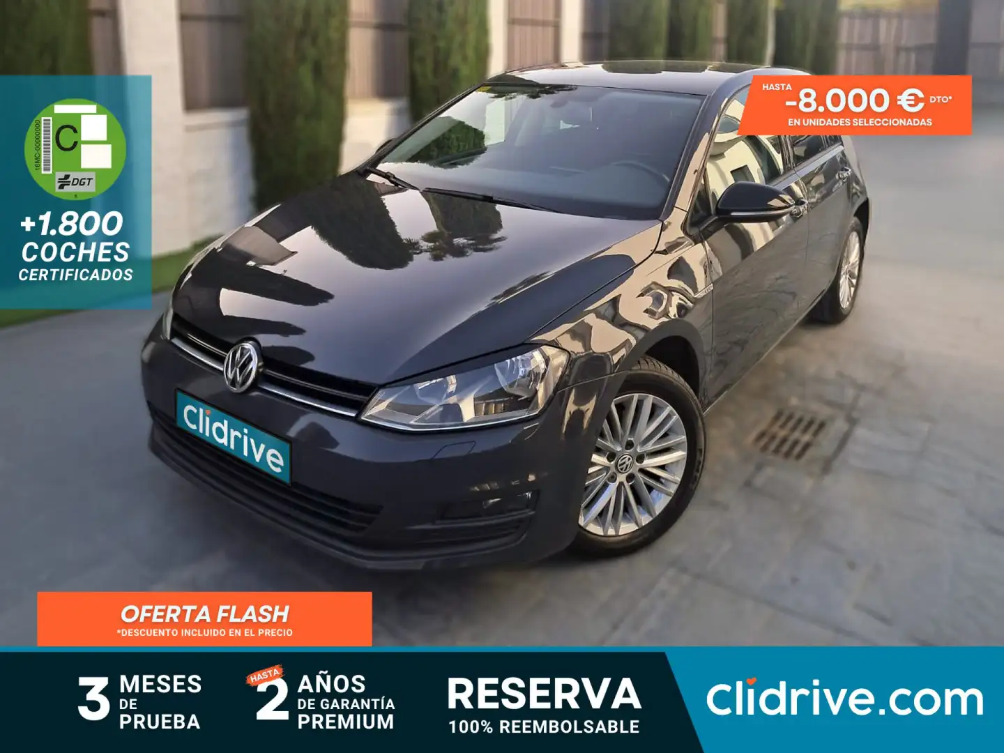Volkswagen Golf 1.6TDI CR BMT Bluemotion 110 Noir - 1