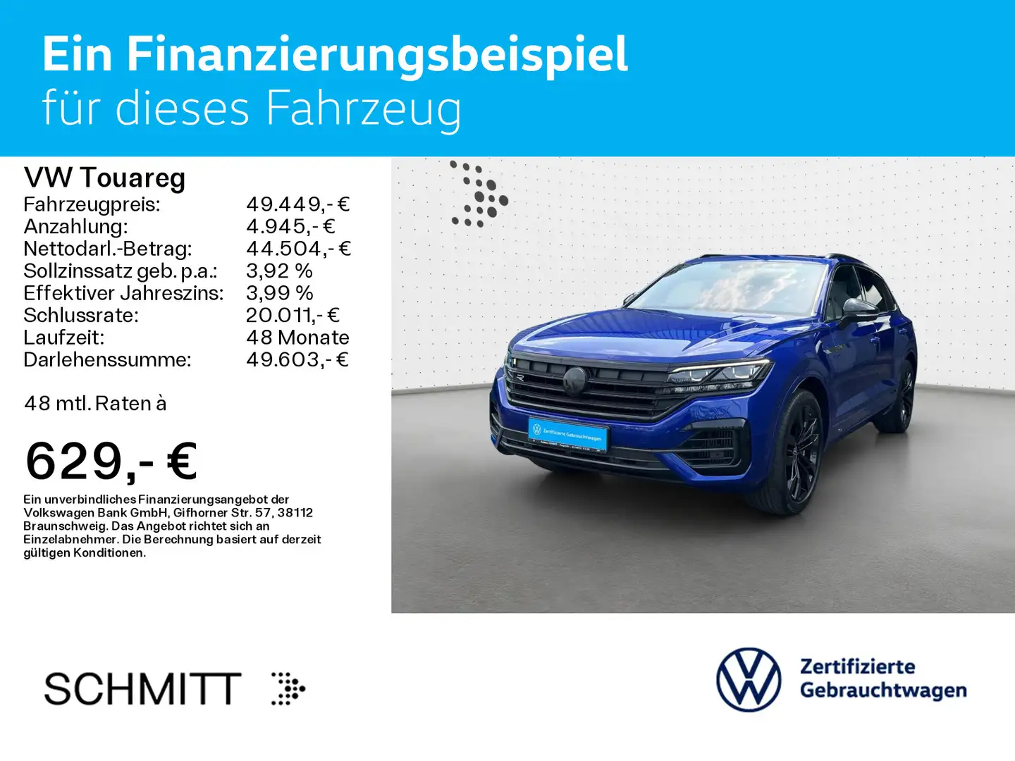 Volkswagen Touareg R 3.0 V6 eHybrid 4MOTION DSG*MATRIX*LEDE Azul - 2