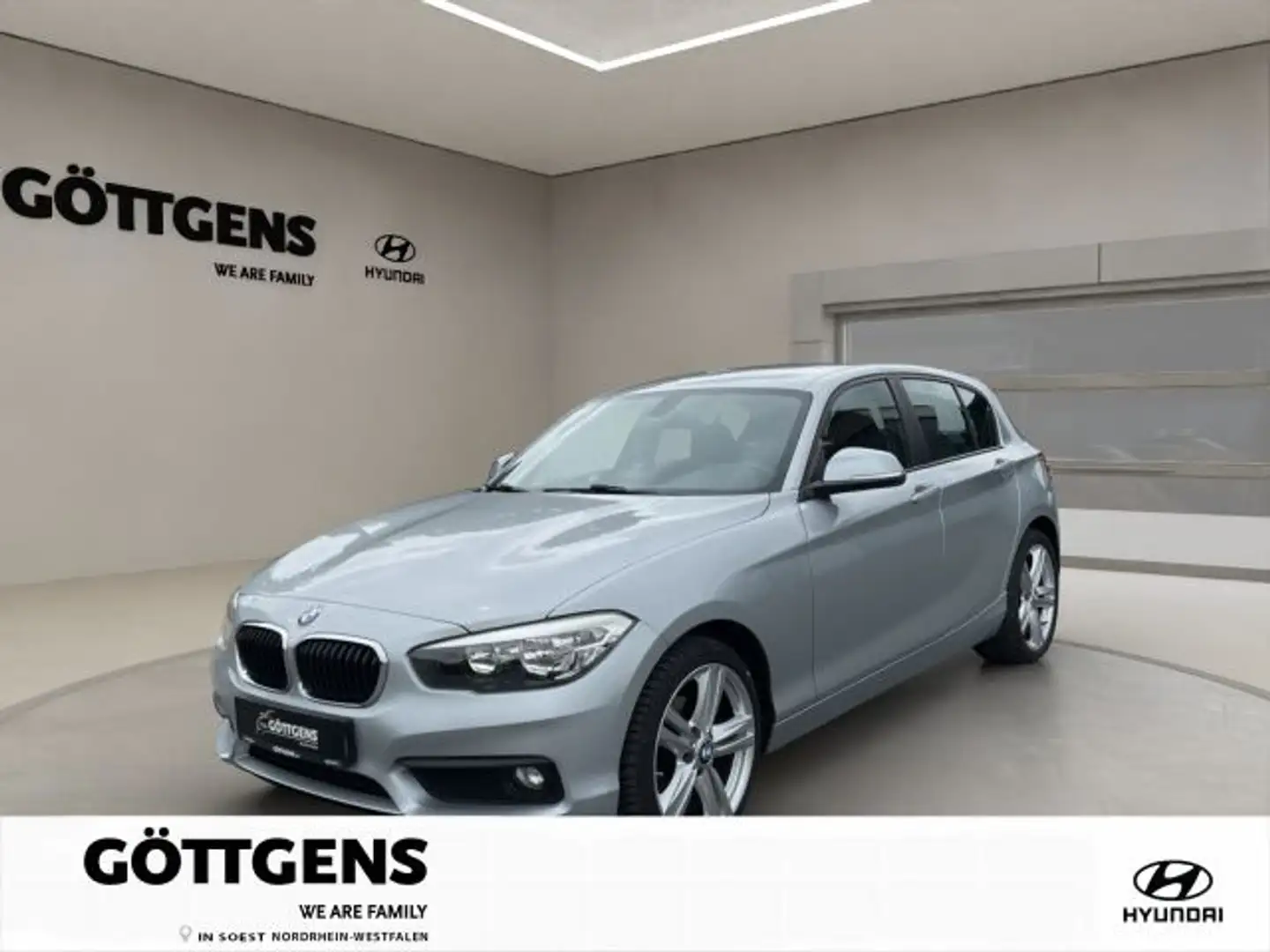 BMW 118 i Advantage BUSINESS PAKET NAVI 18LM BT SITZH. Argent - 1