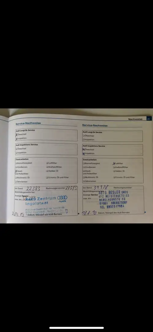 Audi A3 A3 Sportback 1.8 TFSI Sportback S line Sportpaket Weiß - 2