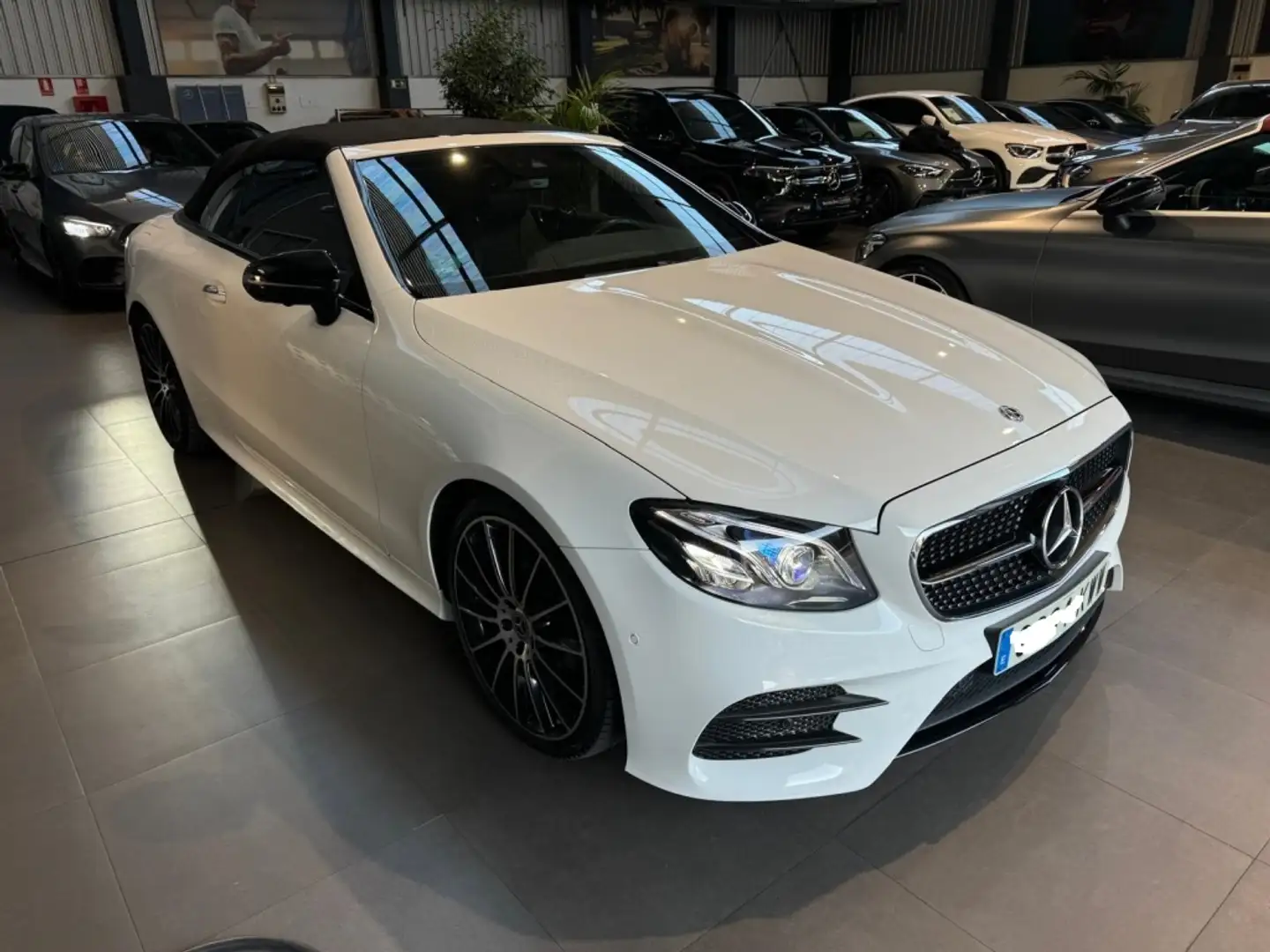 Mercedes-Benz E 220 Cabrio 220d 9G-Tronic Blanco - 2