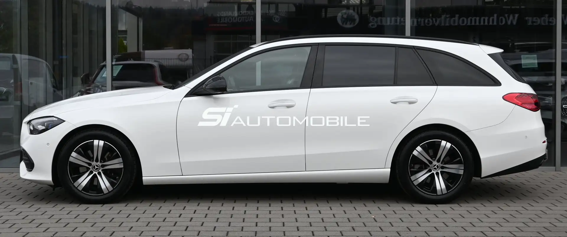 Mercedes-Benz C 200 d T Avantgarde *Night Pak*AHK*ILS*360°KAM* Weiß - 2