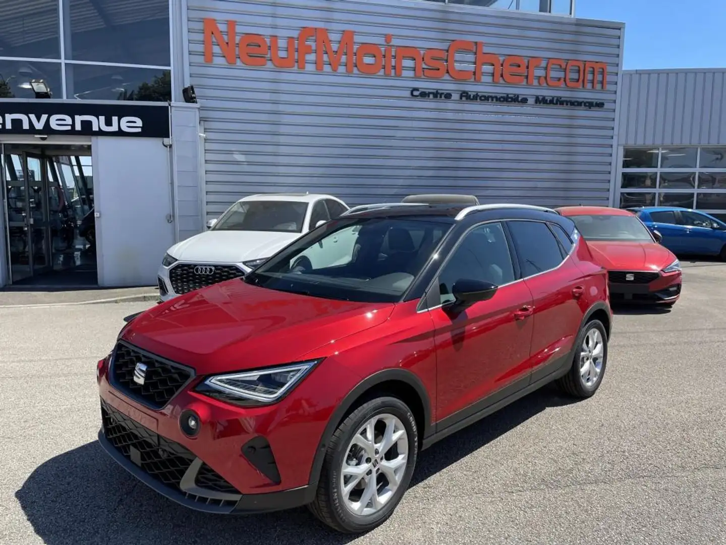 SEAT Arona FR 1.0 TSI 110cv DSG 7 + NEUF 0KM Rouge - 1