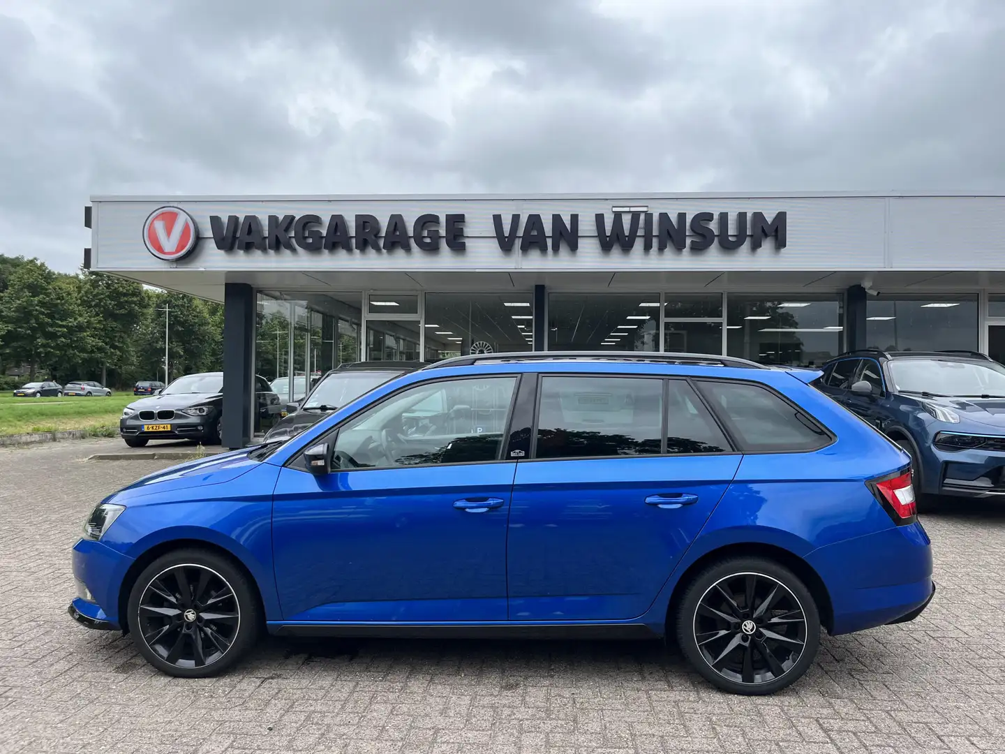 Skoda Fabia Combi 1.2 TSI Monte Carlo Lmv Pdc Trekhaak Bluetoo Bleu - 2