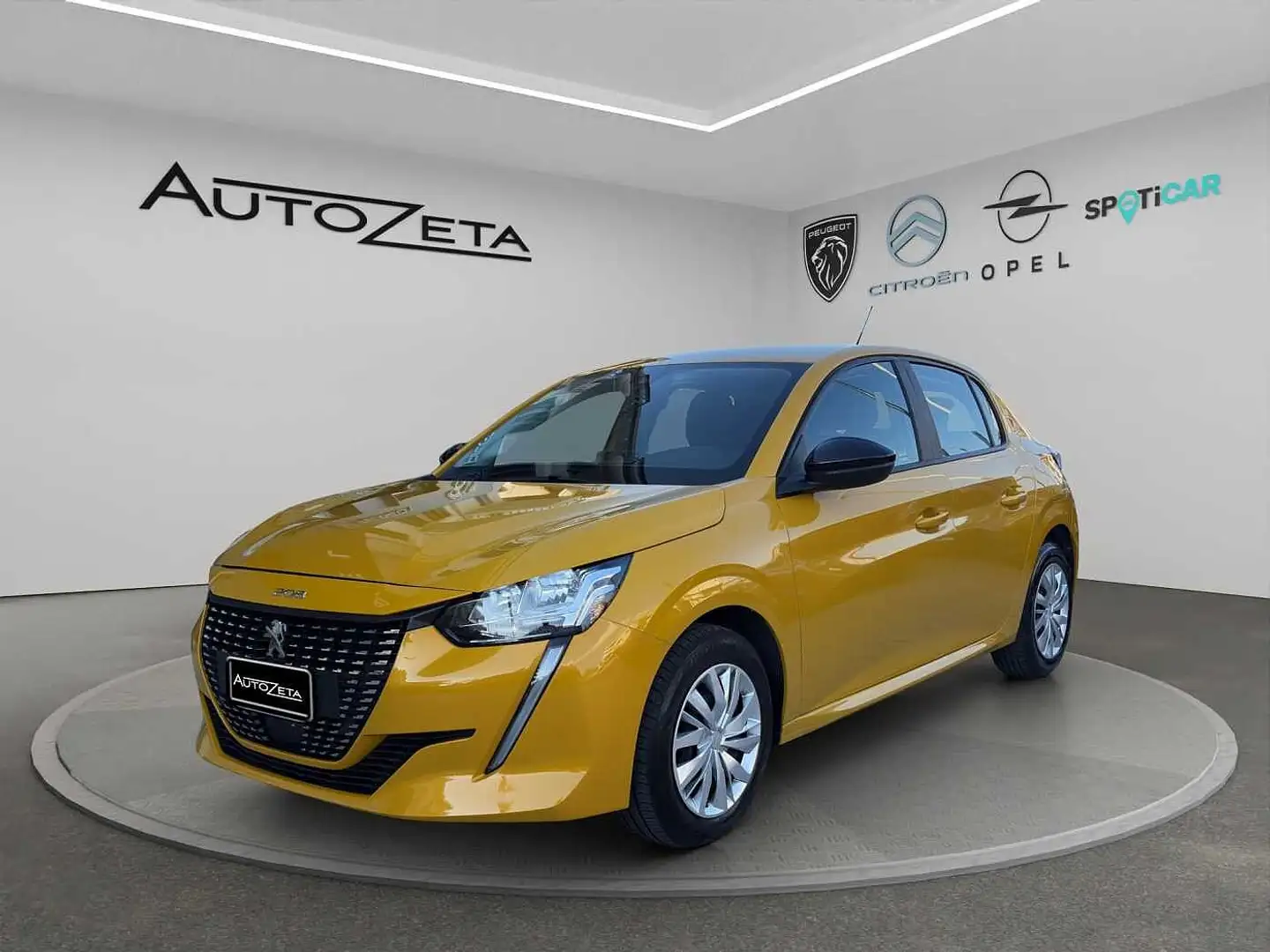 Peugeot 208 2ª serie BlueHDi 100 Stop&Start 5 porte Active Giallo - 1