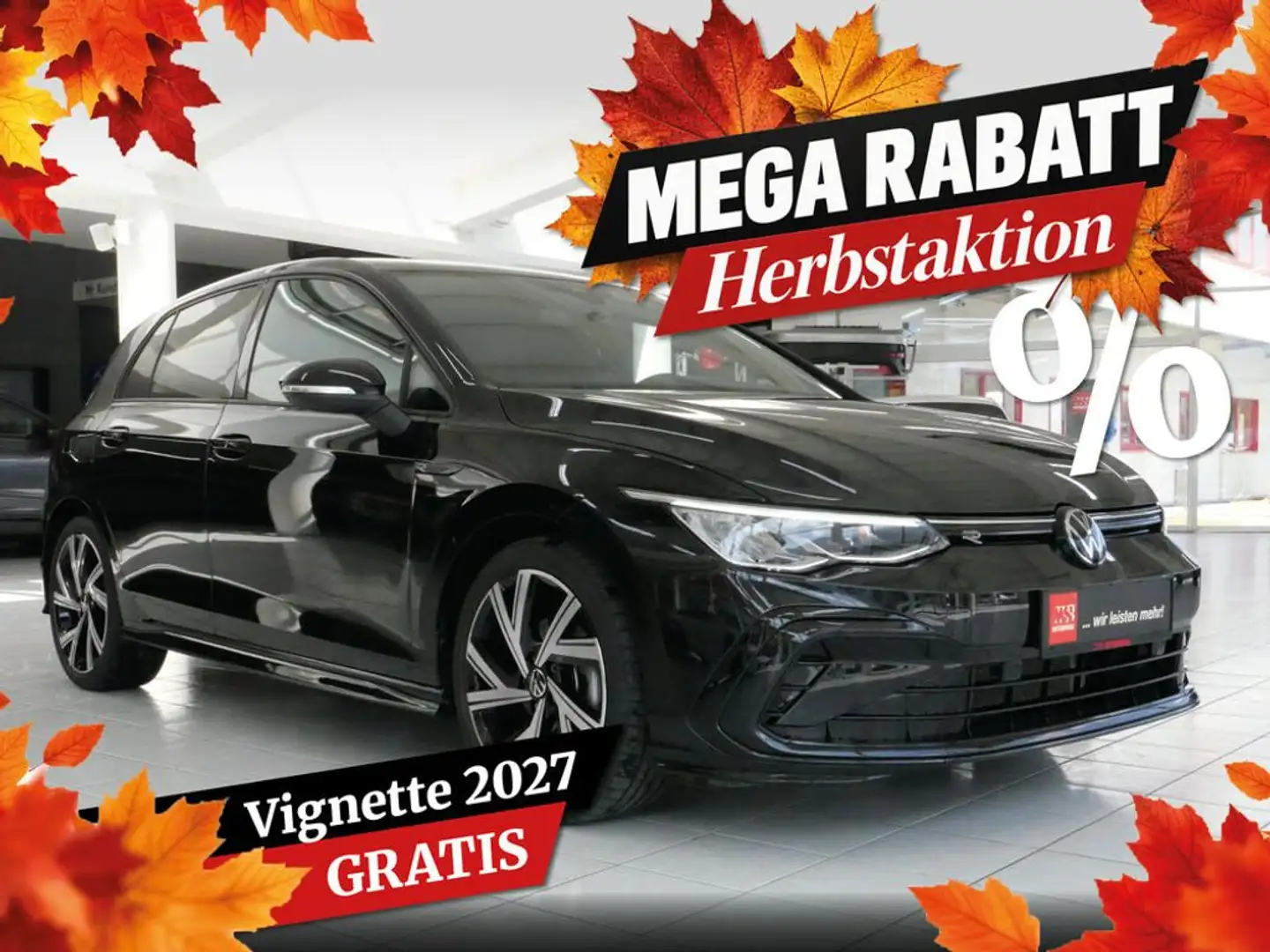 Volkswagen Golf R-Line *LED*AMBIENT*CHROM APPL* Schwarz - 1