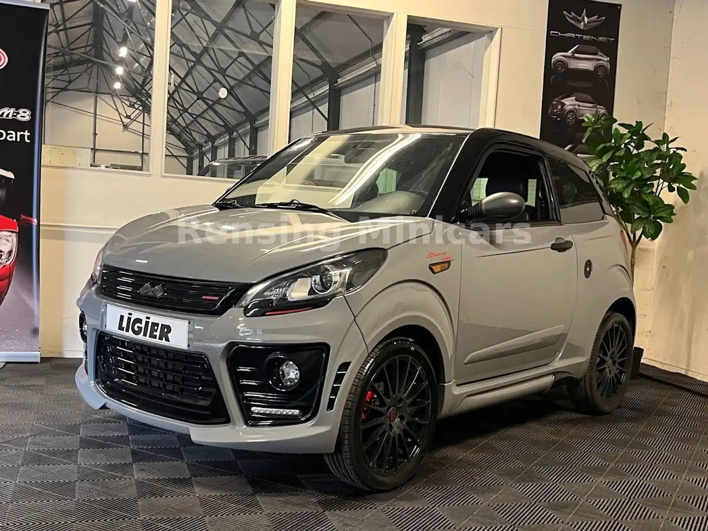 Ligier JS 50 JS50L NARDO GREY ULTIMATE Mopedauto Microcar 45 - 2