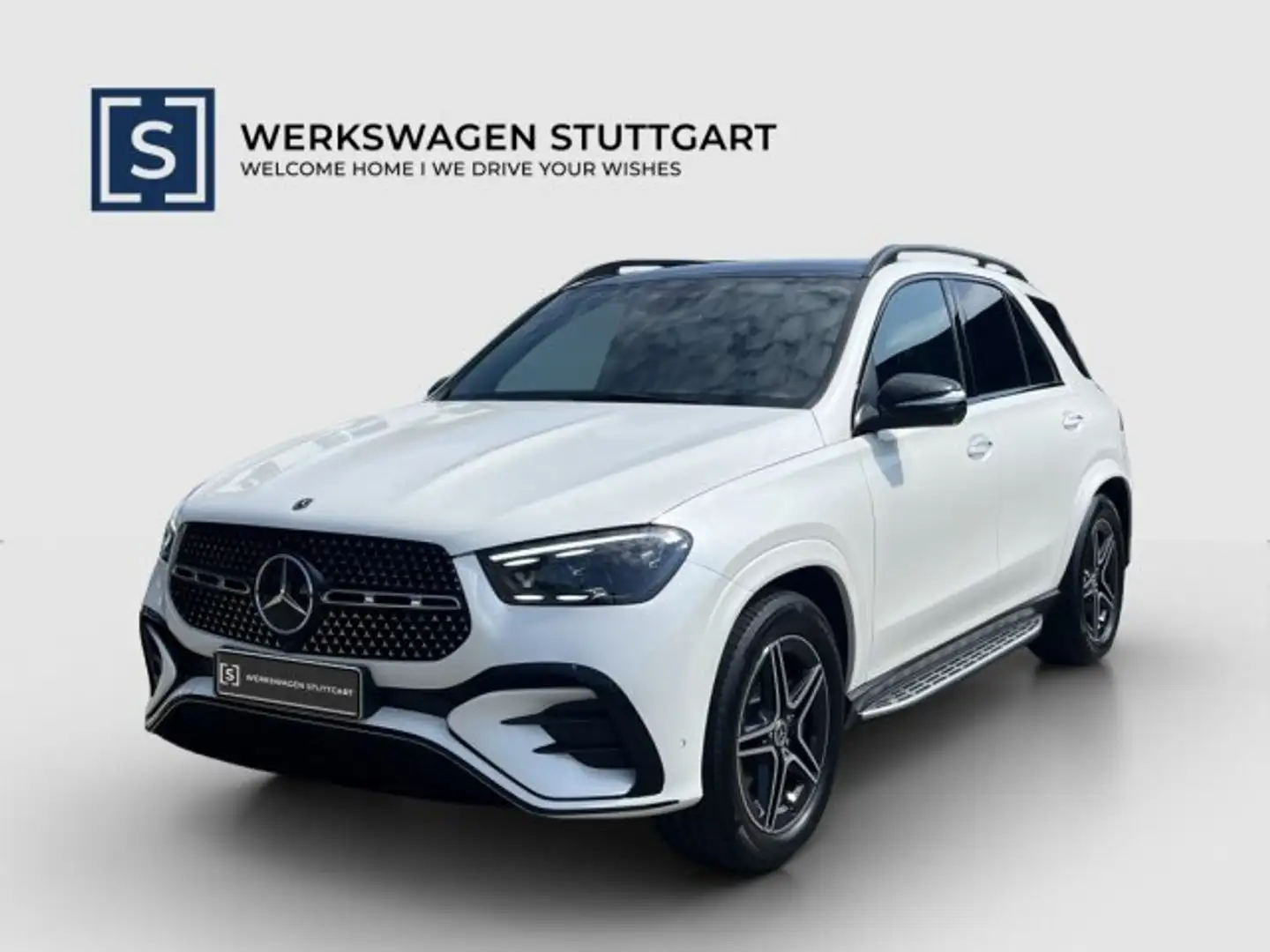 Mercedes-Benz GLE 450 GLE 450 d 4M AMG Premium 360° Airmatic AHK NP125 Weiß - 1
