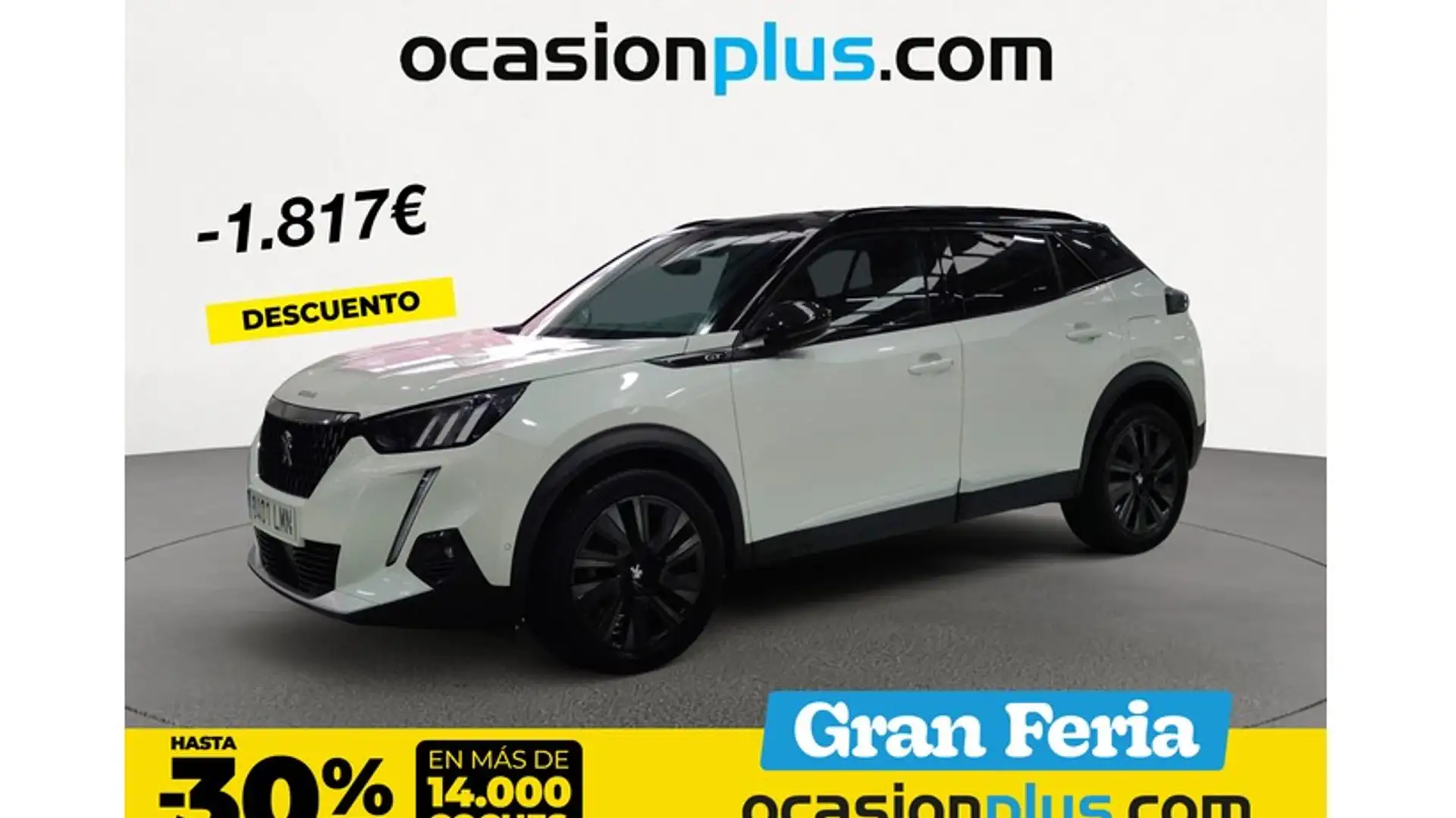 Peugeot 2008 1.5BlueHDi S&S GT Pack EAT8 130 Blanc - 1