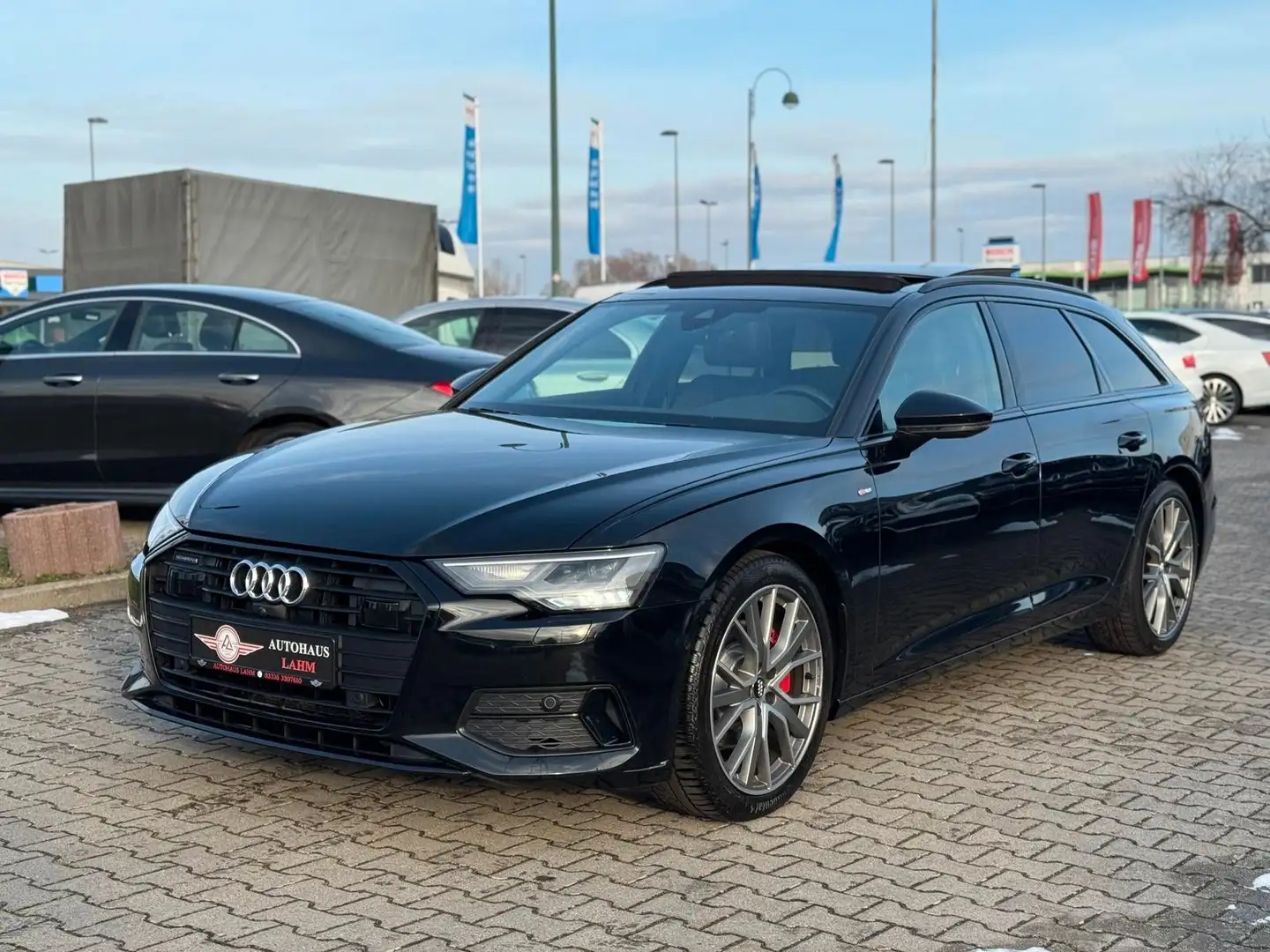 Audi A6 Avant 45TDI QUATTRO"S-LINE"PANO*AHK*360°KAME. Noir - 2