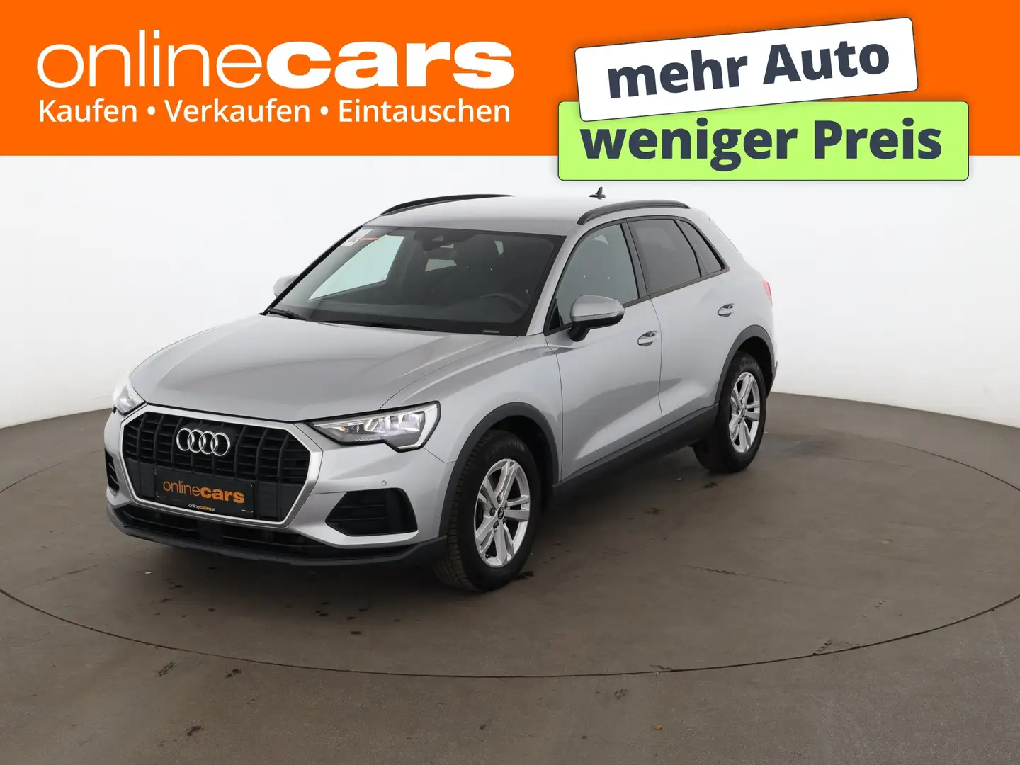 Audi Q3 35 TDI Aut LED LEDER NAVI SITZHZG ASSIST PDC Silber - 1