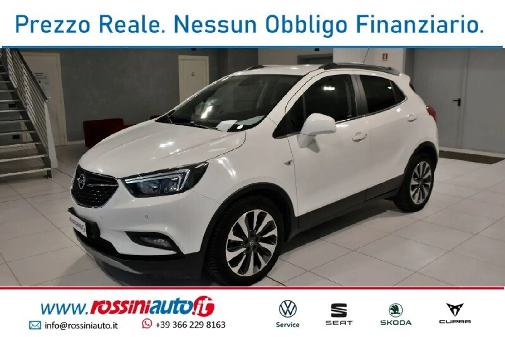 Opel Mokka X 1.4 TURBO GPL TECH 140 CV COSMO 4X2 + NAVI + REARV Bianco - 1