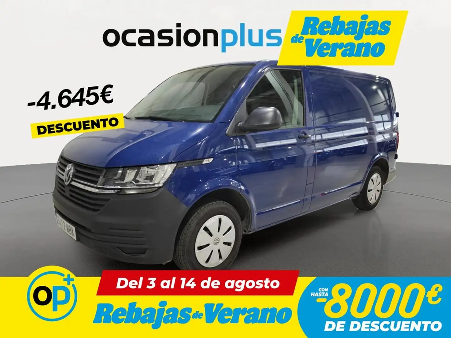 Volkswagen Transporter Furgón 2.0TDI BMT 81kW Azul - 1