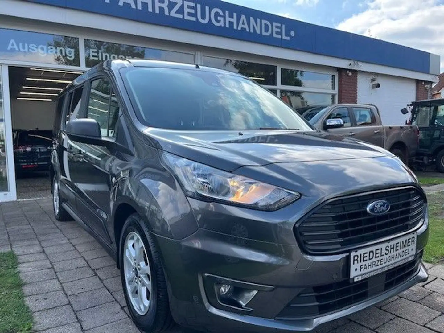 Ford Grand Tourneo Connect NAV AHK KAM ACC SHZ PDC Gris - 1