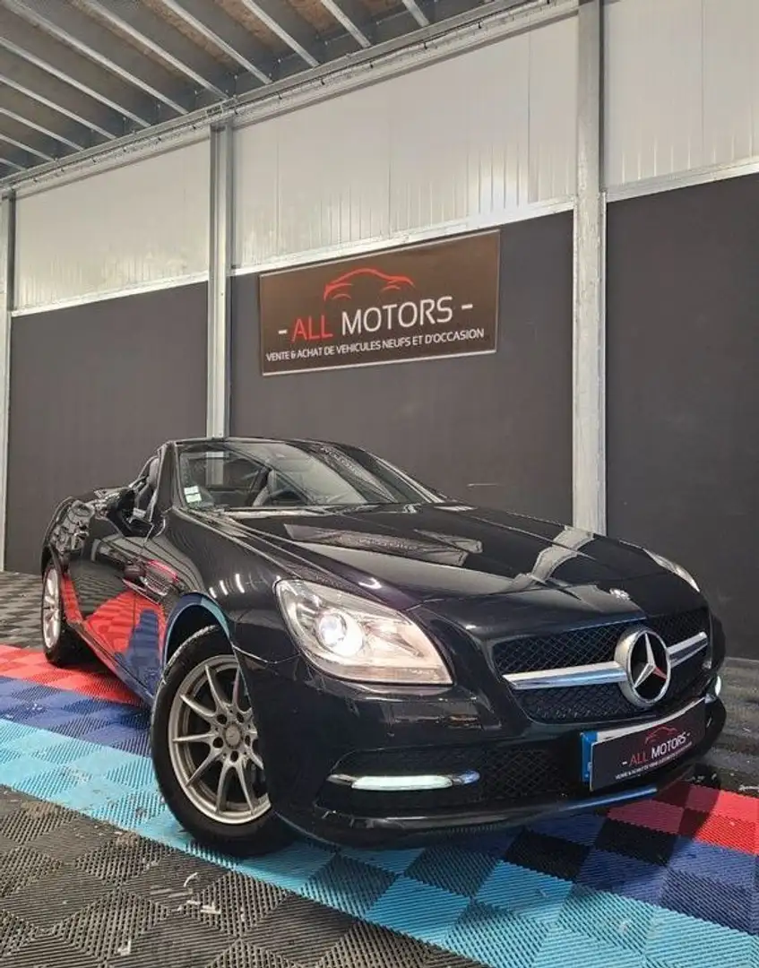 Mercedes-Benz SLK Classe Mercedes 200K BLUEEFFICIENCY 184 CH AUTOMATIQUE Negro - 1