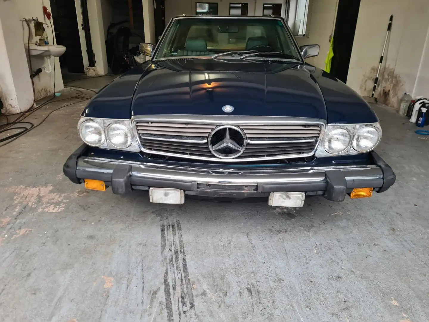 Mercedes-Benz SL 380 USA Import Blauw - 2