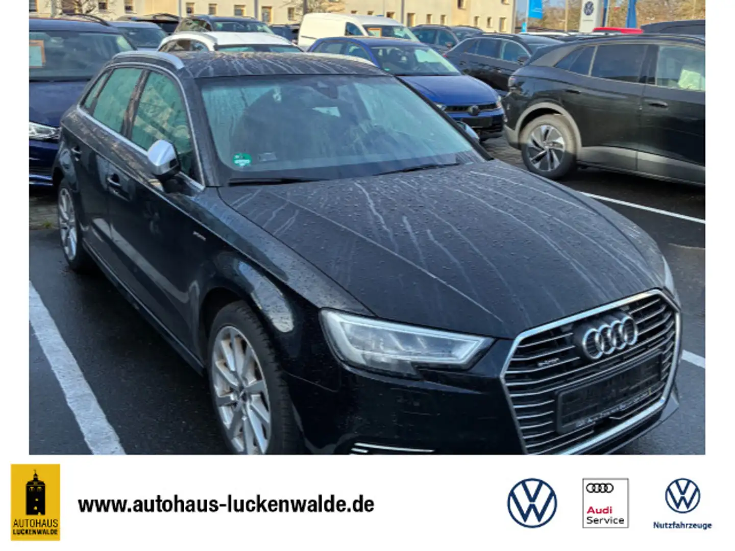 Audi A3 1.4 TFSI e Design S tronic *GRA* Schwarz - 1