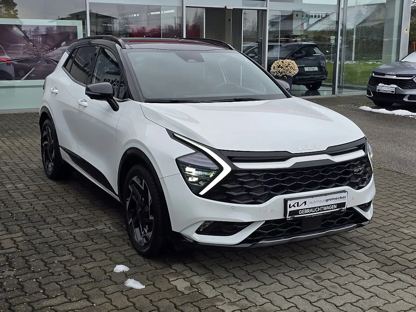 Kia Sportage 1,6 TGDI 48V GT-Line DCT AWD Weiß - 2