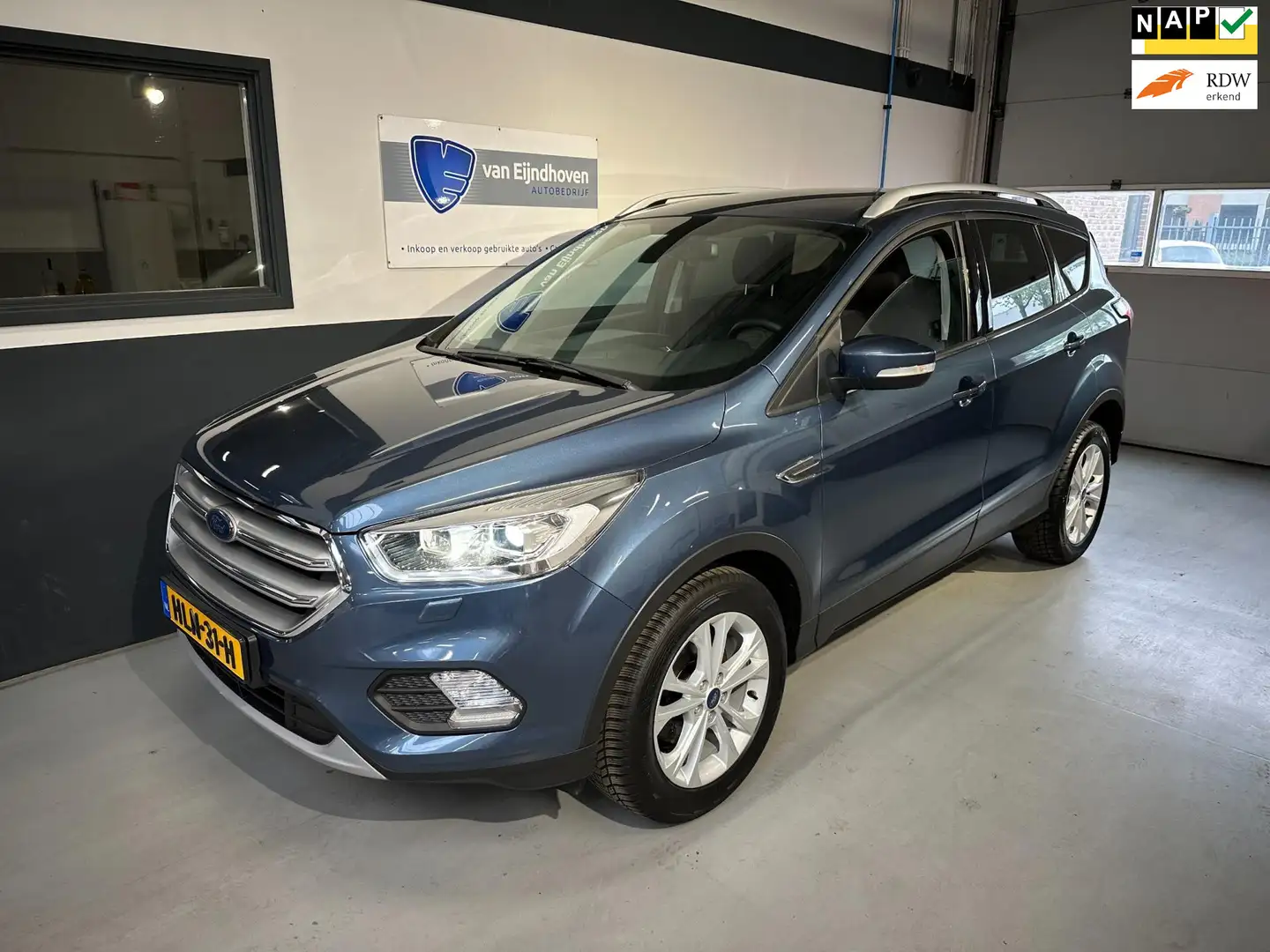 Ford Kuga 1.5 EcoBoost Titanium Navi|Cruise|150PK Bleu - 1