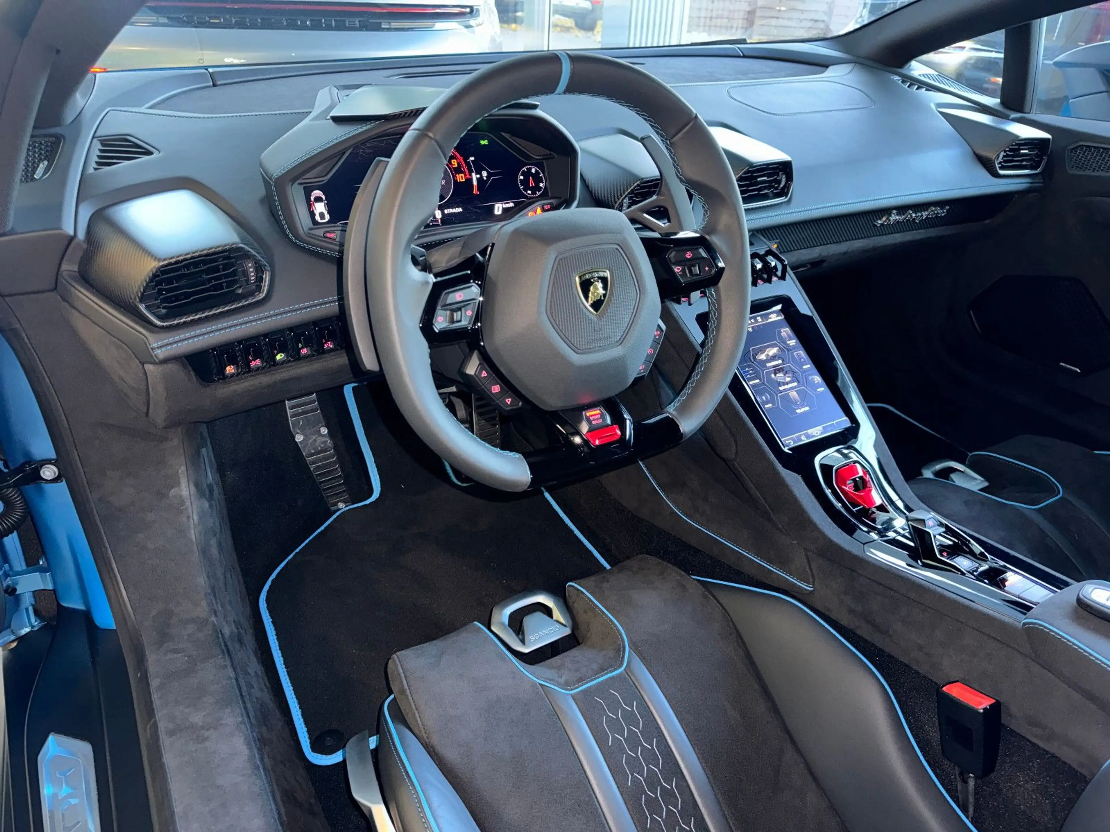 Lamborghini Huracán Sterrato Blu-Arione-Matt Sensonum — photo 9