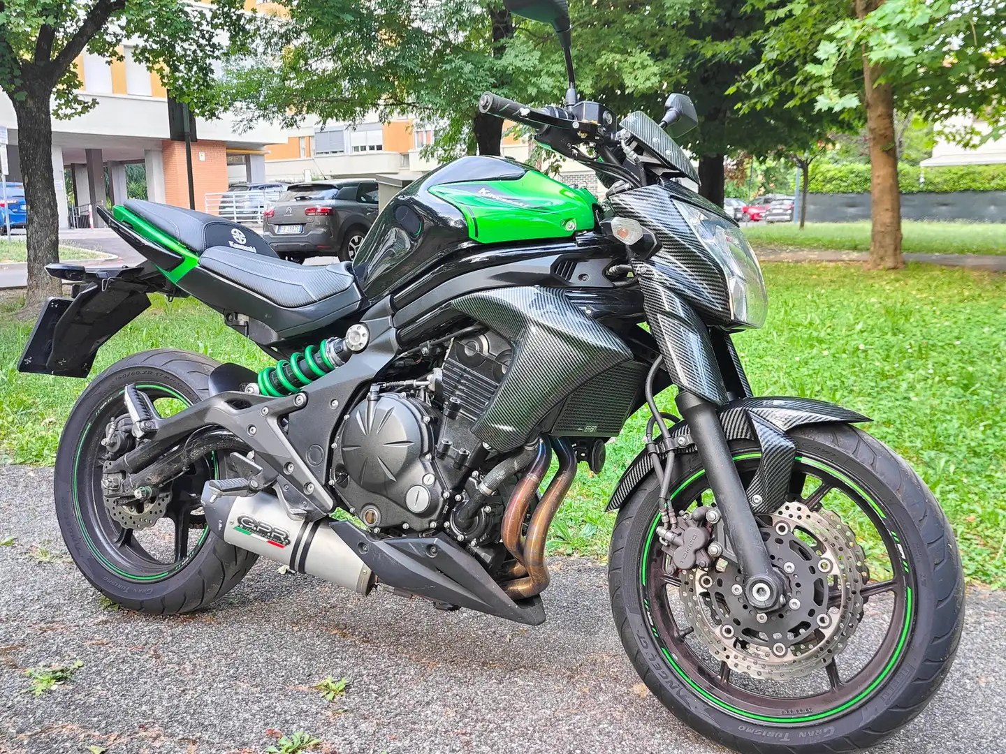 Kawasaki ER - 6 N ABS Zelená - 2