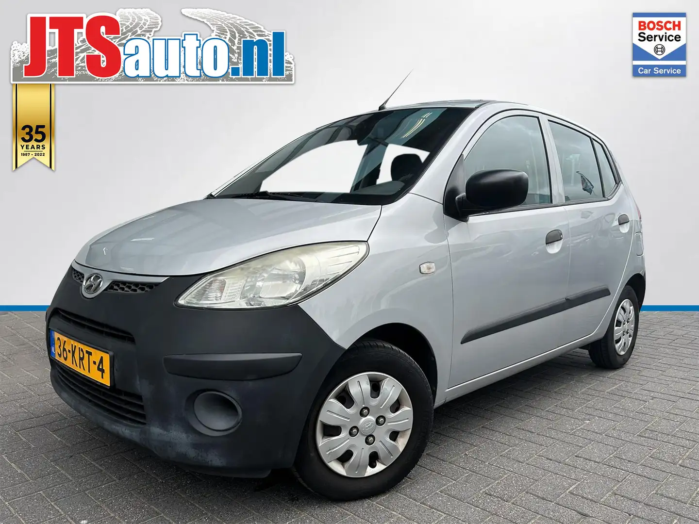 Hyundai i10 1.1i 67pk, 5-Deurs, Aux, 76.000km! Grijs - 1