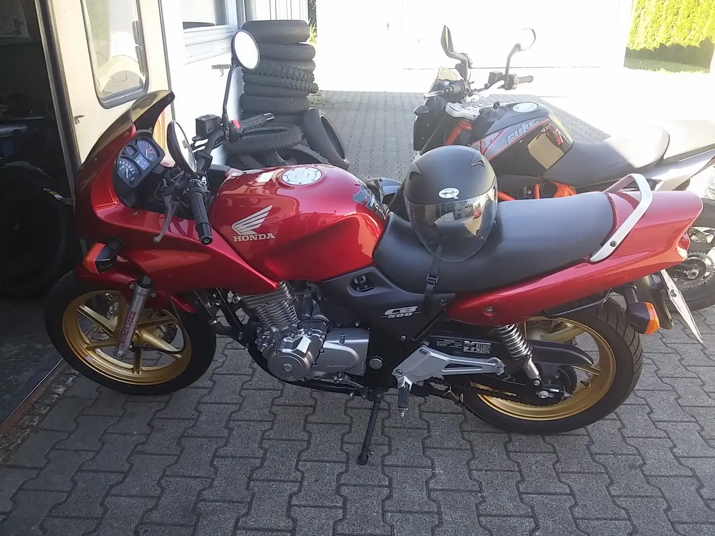 Honda CB 500 Sport Piros - 1