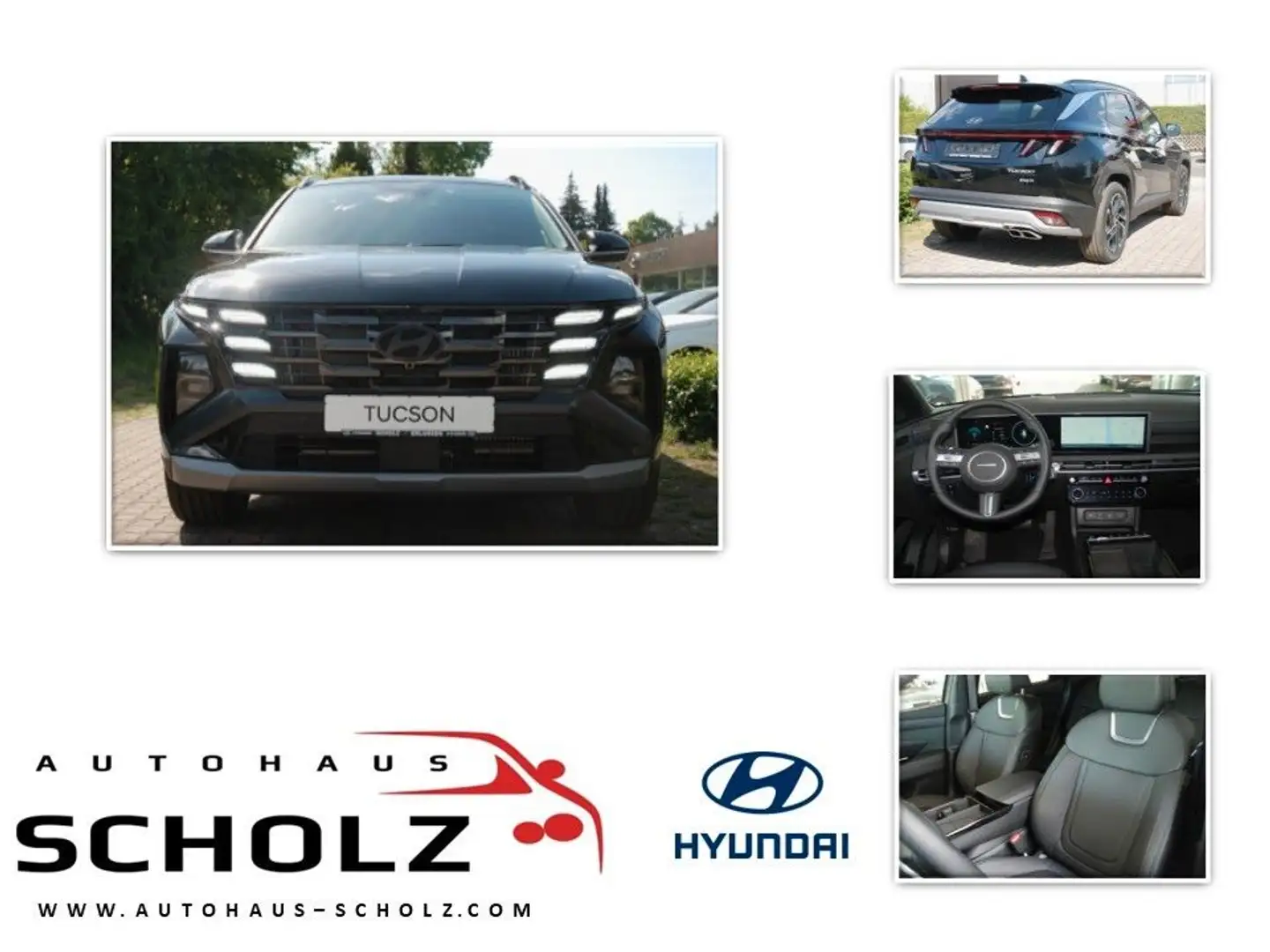 Hyundai TUCSON 1.6 T-GDI DCT 4WD Plug-in Prime Assist Pa Negro - 1