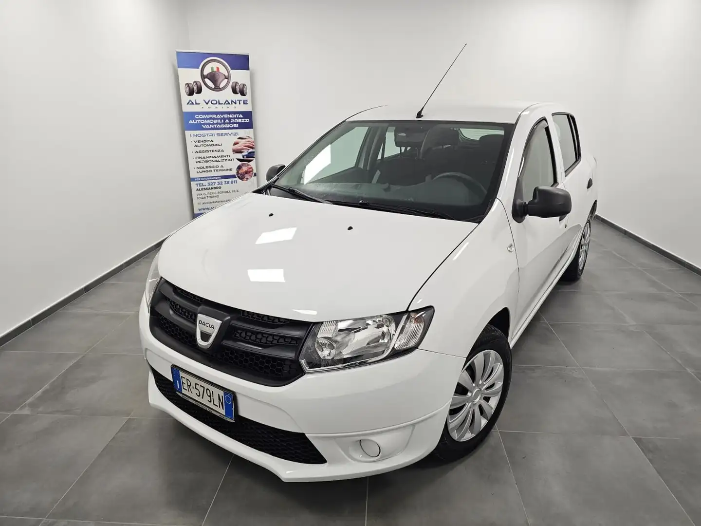 Dacia Sandero Sandero 1.2 GPL 75CV Lauréate Blanc - 2