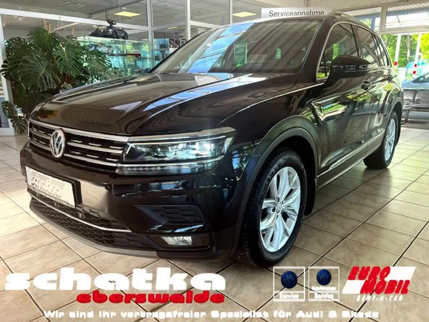 Volkswagen Tiguan Highline DSG 4Motion,ACC,DCC,Leder,Panno, Noir - 1