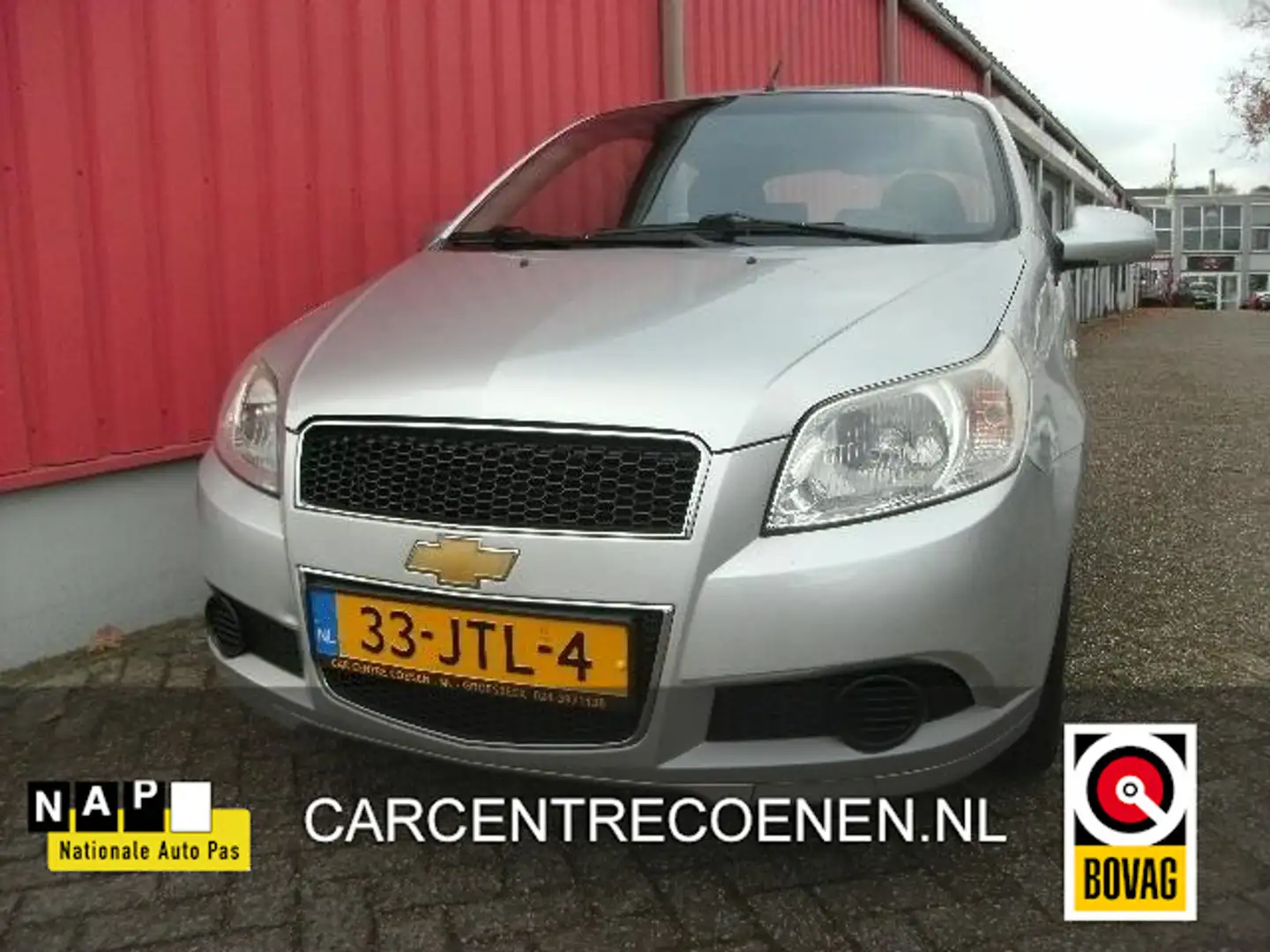 Chevrolet Aveo 1.4 16V LS / Airco Grijs - 1