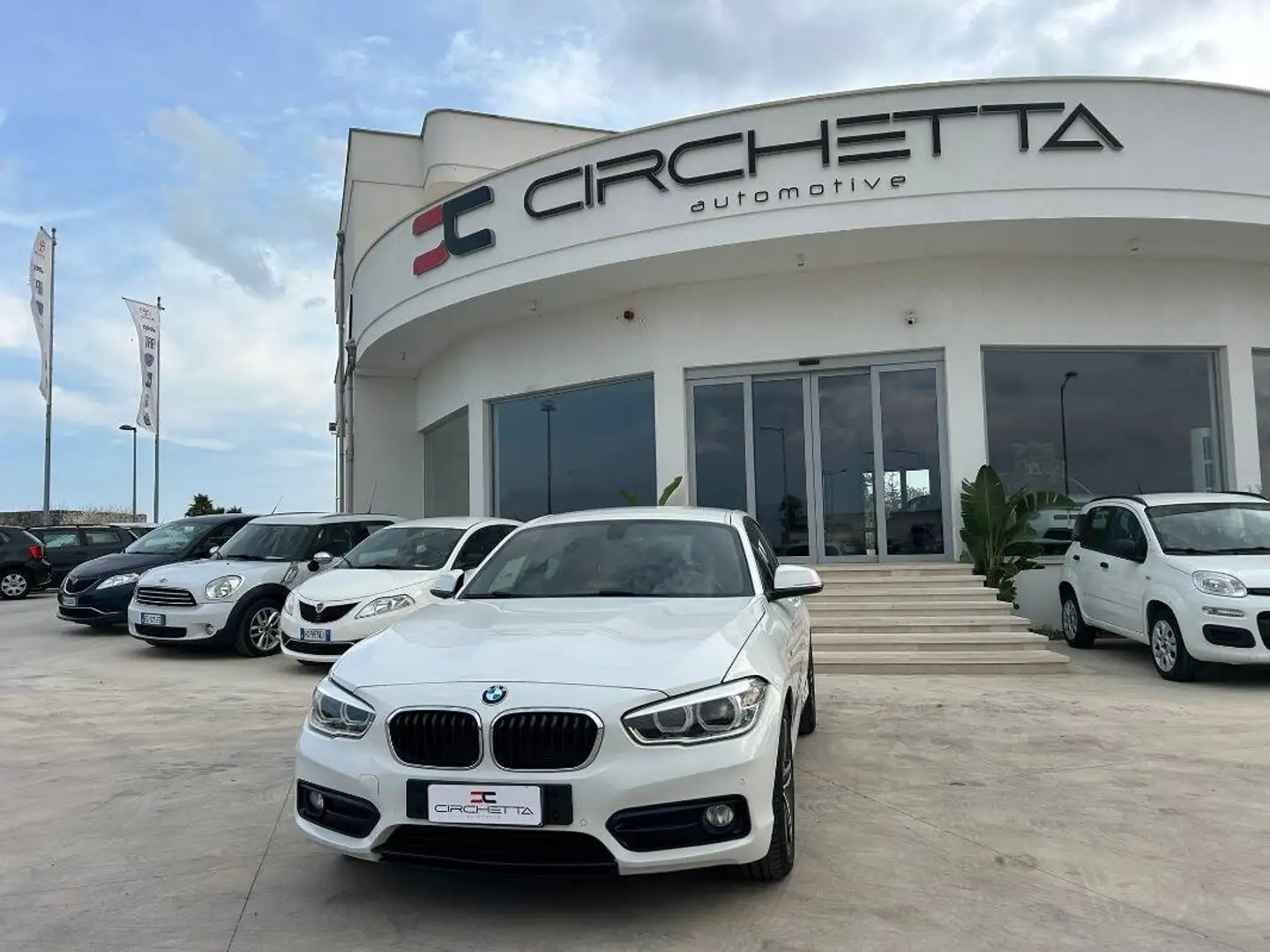 BMW 116 116d eff.dynamics Sport 5p Bianco - 2