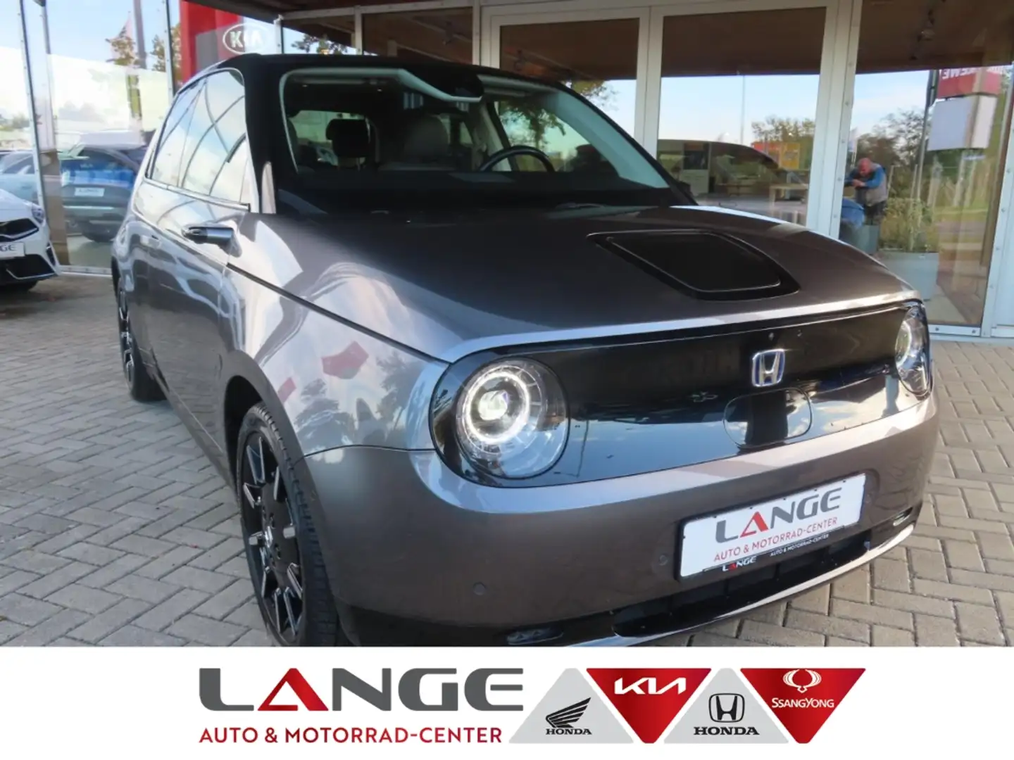 Honda e Advanc Park-Assistent Panorama Navi Soundsystem LE Gris - 1