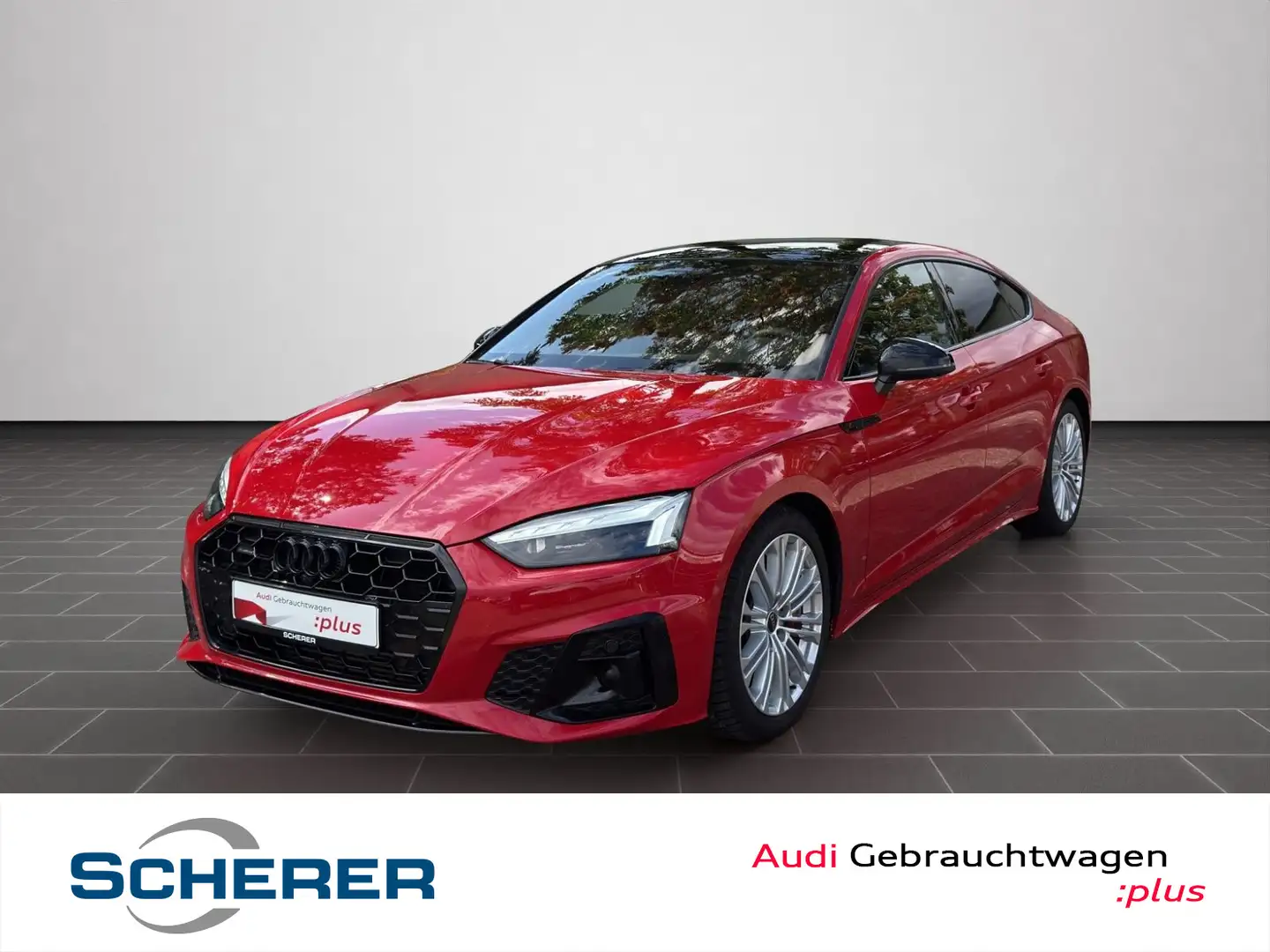 Audi A5 45 TFSI quattro S line *black editi Rot - 1