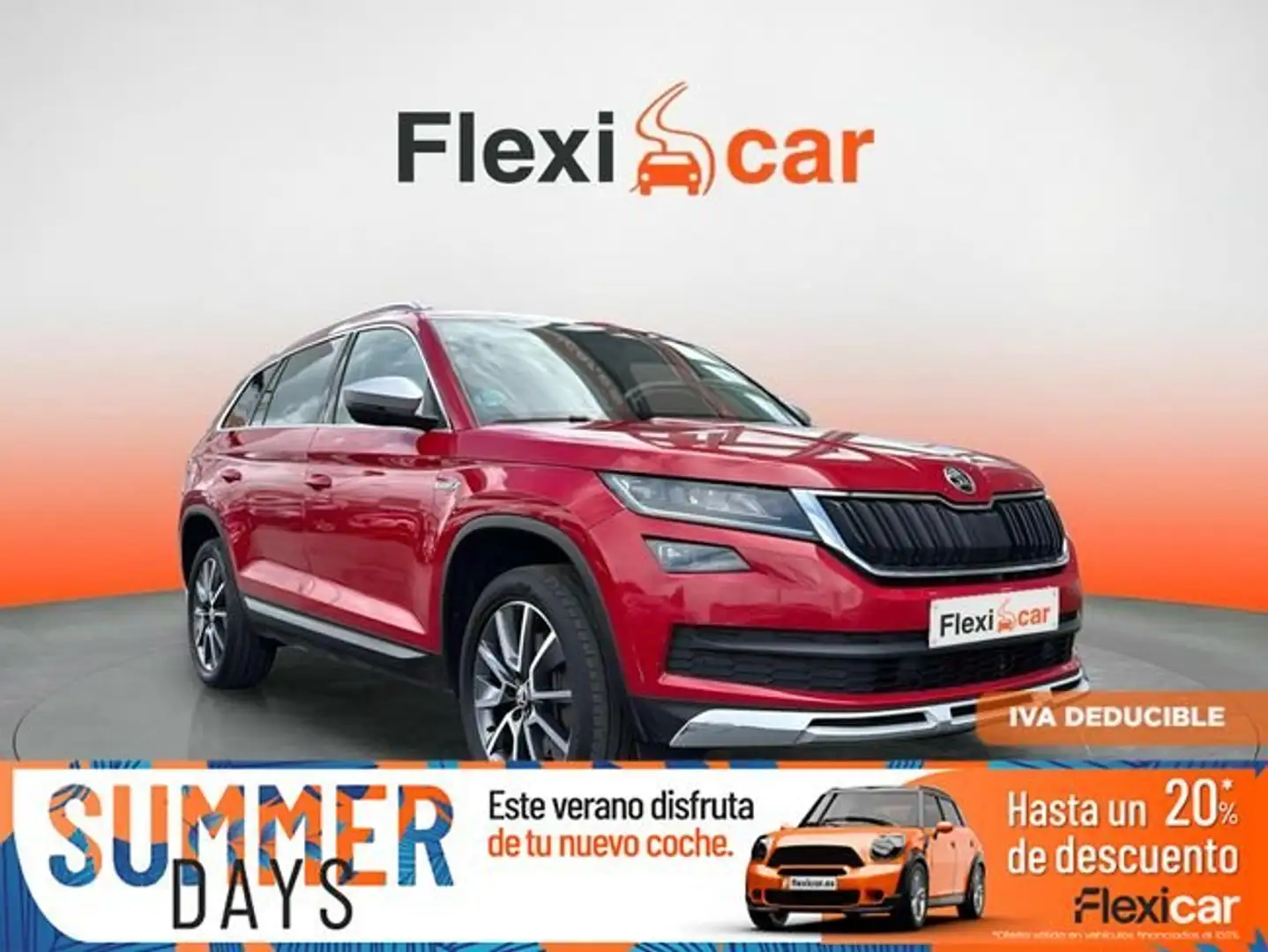 Skoda Kodiaq 2.0+TDI+147+kW+%28200CV%29+Scout+DSG+4x4 Roşu - 1