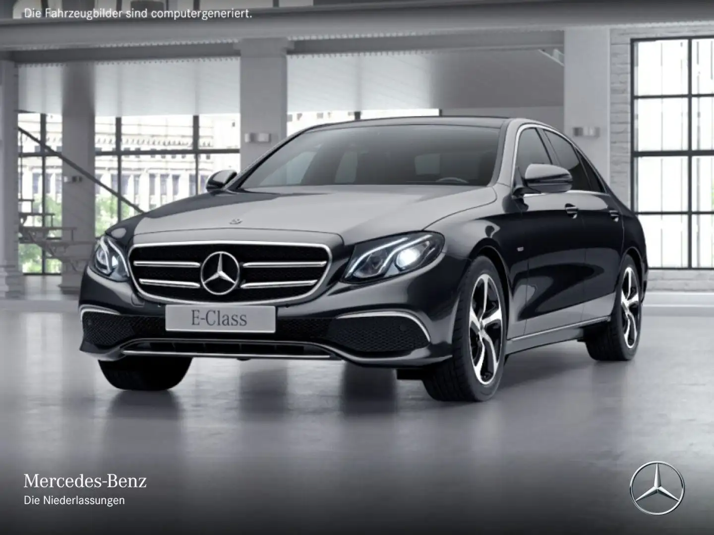 Mercedes-Benz E 220 d AVANTG+PANO+LED+KAMERA+SPUR+TOTW+9G Schwarz - 2