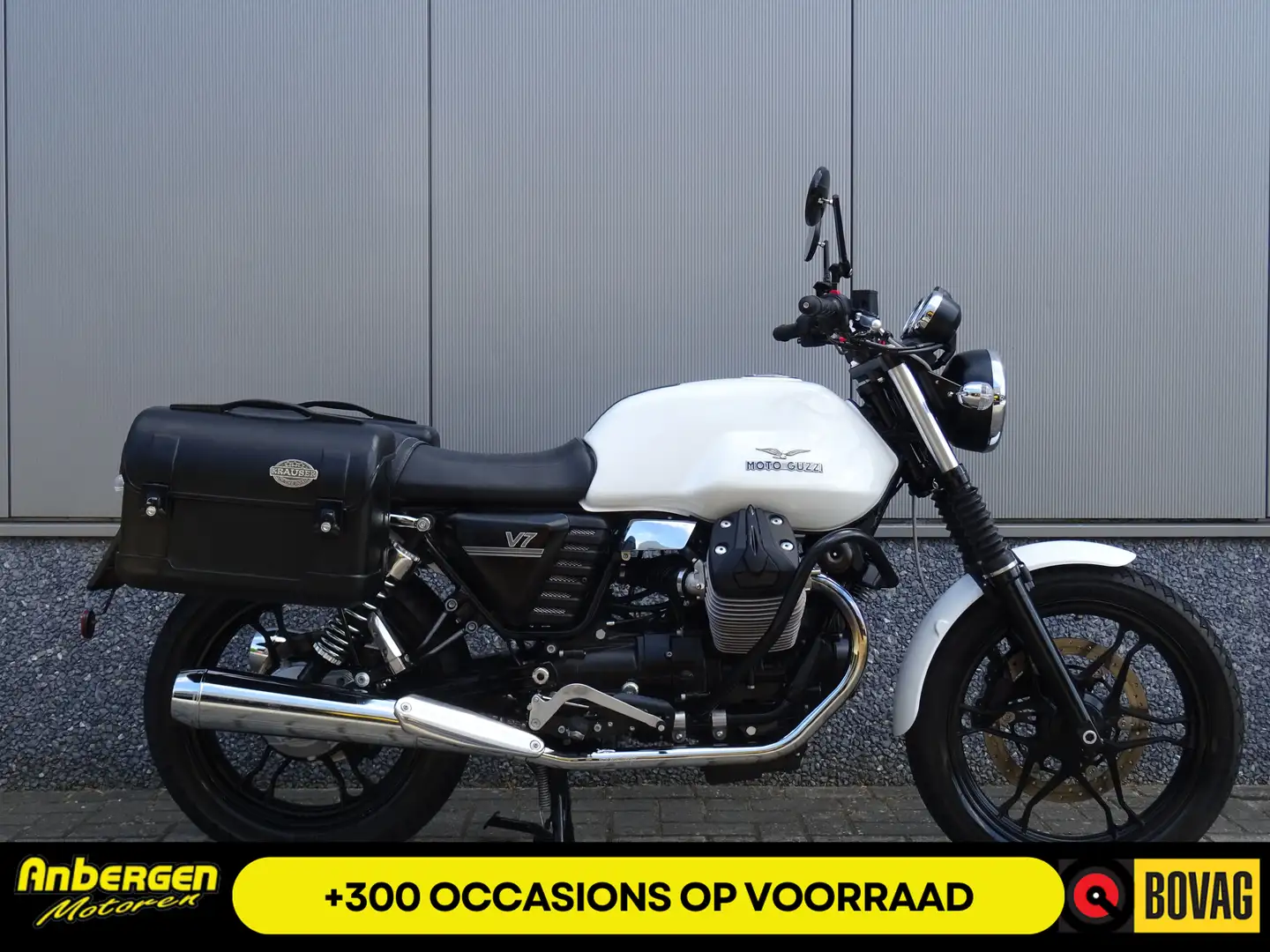 Moto Guzzi V 7 STONE Blanc - 1