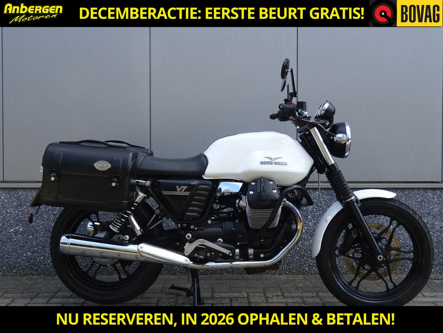 Moto Guzzi V 7 STONE Wit - 1