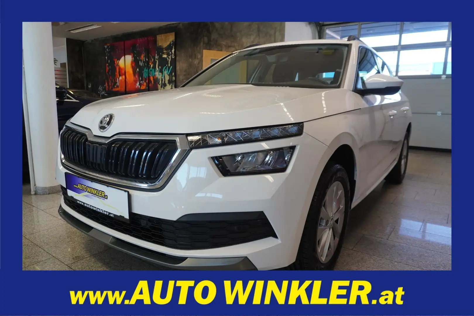 Skoda Kamiq 1.0 TSI Ambition Virtual/Navi/LED Weiß - 1
