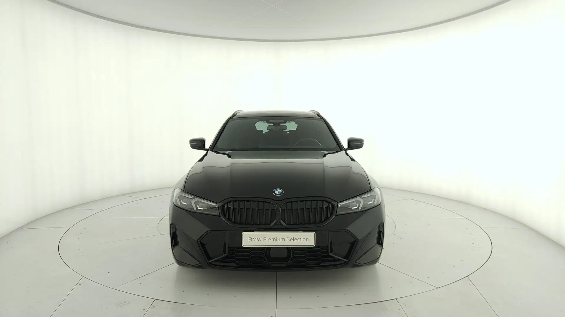 BMW 320 d Touring mhev 48V Msport xdrive auto Noir - 2