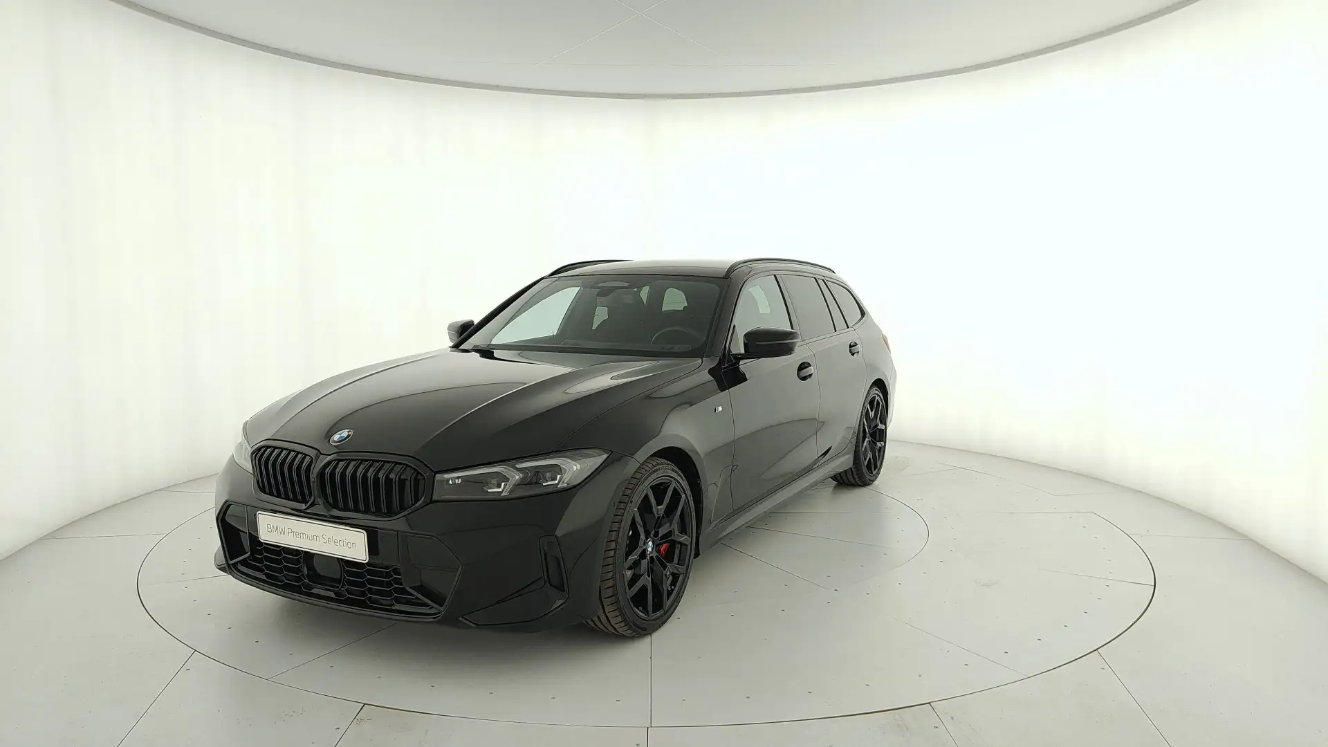 BMW 320 d Touring mhev 48V Msport xdrive auto Noir - 1