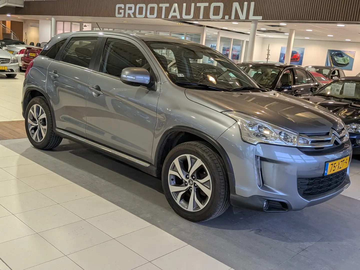 Citroen C4 Aircross 1.6 Tendance NAP, Airco, Cruise control, Trekhaak, Grijs - 1