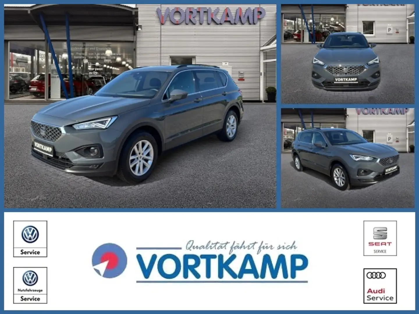 SEAT Tarraco Style Kamera/AHK/BeatsAudio/ACC Grau - 1