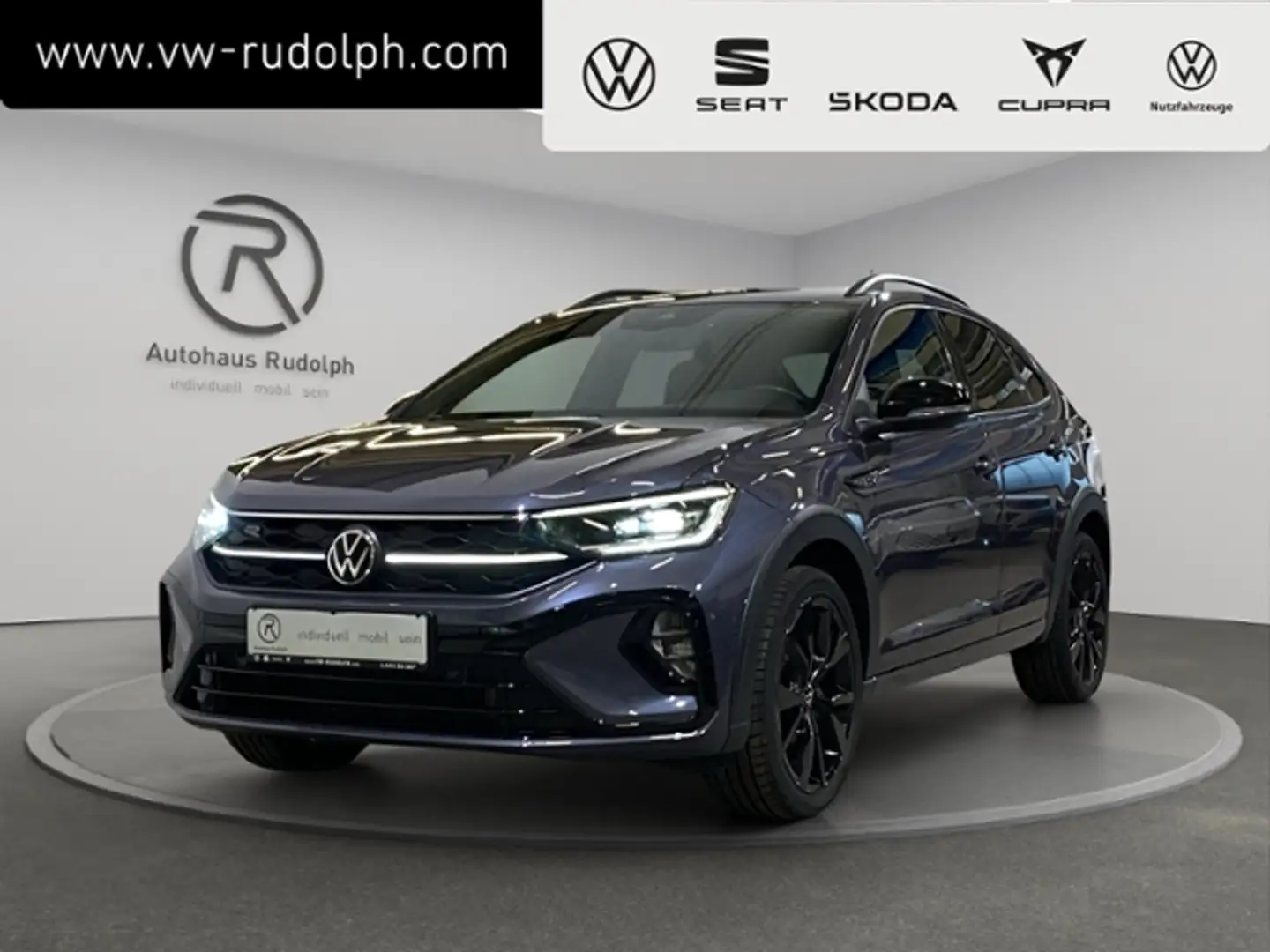 Volkswagen Taigo 1.0 TSI R-Line "Black Style" / Navi ACC AHK Grau - 1