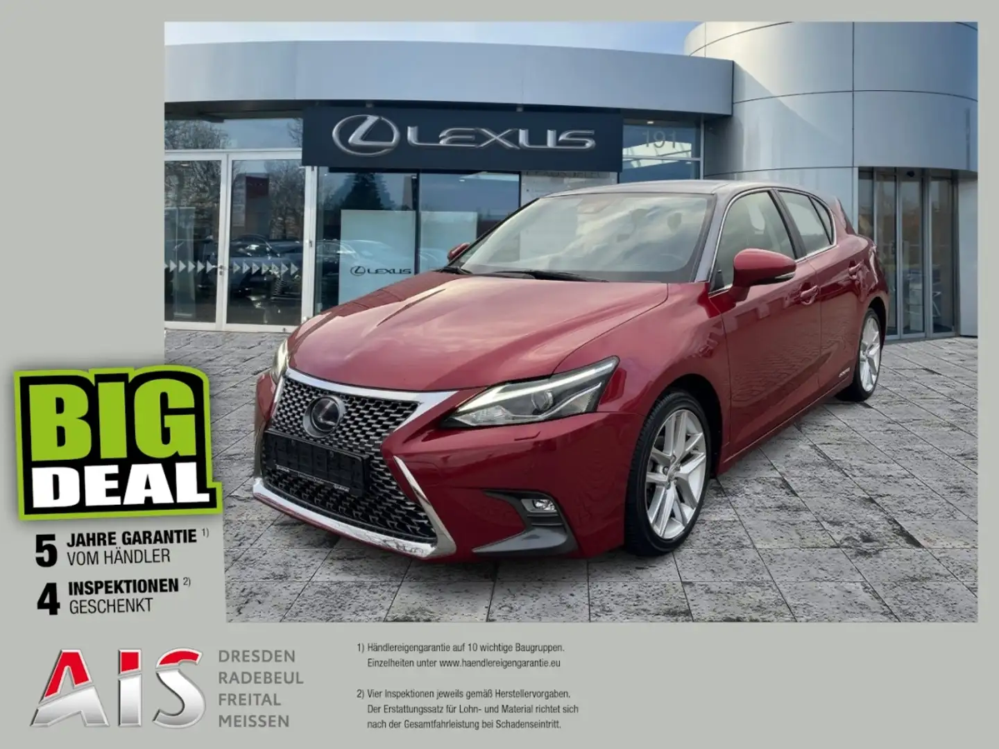 Lexus CT 200h Amazing Edition LED Paket*Sitzh.* Grijs - 1