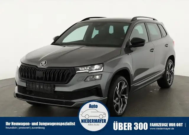 Skoda Karoq 2.0 TDI DSG 4x4 Sportline, Matrix, Teilleder, Navi