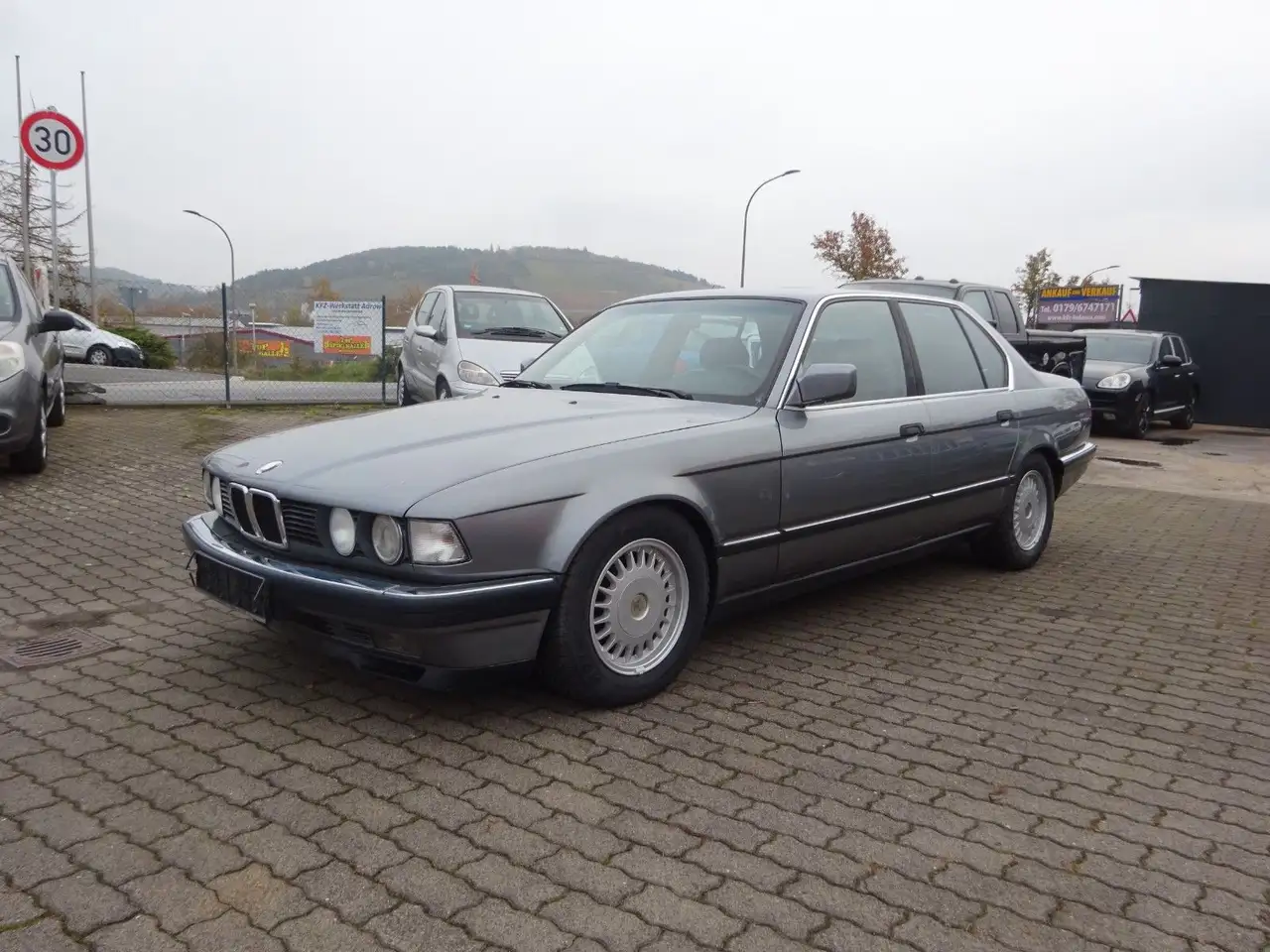 BMW 730 i e32 Schalter Tüv neu!!! Klima Leder Alu, foto 2