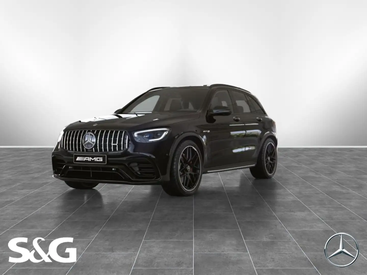 Mercedes-Benz GLC 63 AMG S 4M HEADUP+PANORAMA+DISTRONIC+360° Schwarz - 1